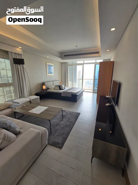 Studio for rent in Juffair 260 BD with EWA limit