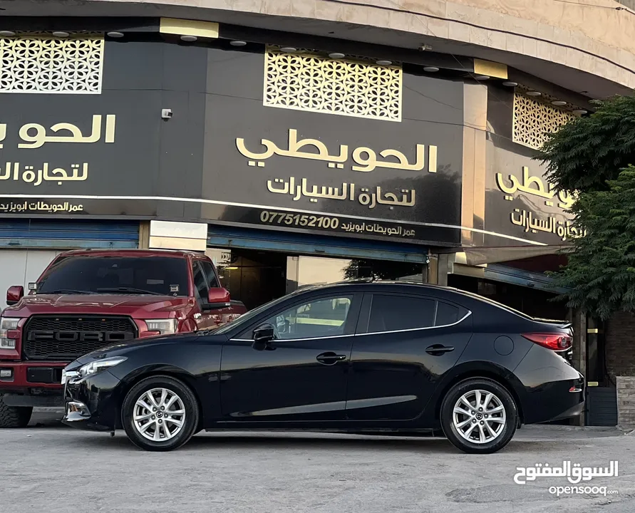 مازدا زوم 3 فل كامل مع فتحة فحص كامل 7 جيد وارد الشركة مالك ثاني