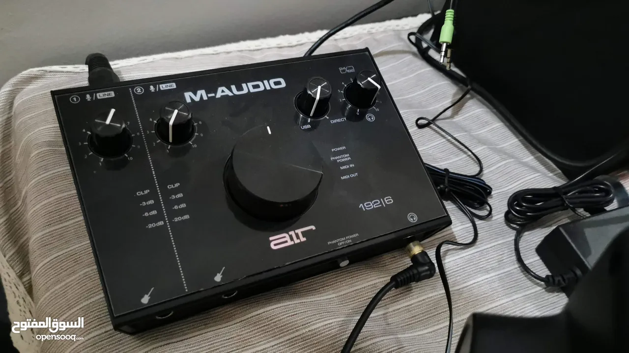 كرت صوت احترافي M-Audio