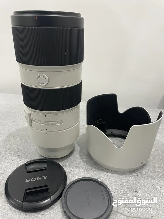 عدسة سوني Sony 70-200m F2.8 Gm I lens