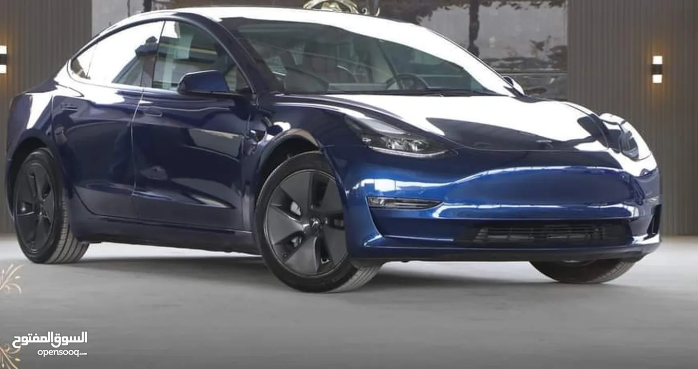 TESLA MODEL 3 كحلي STANDARD PLUS 2023