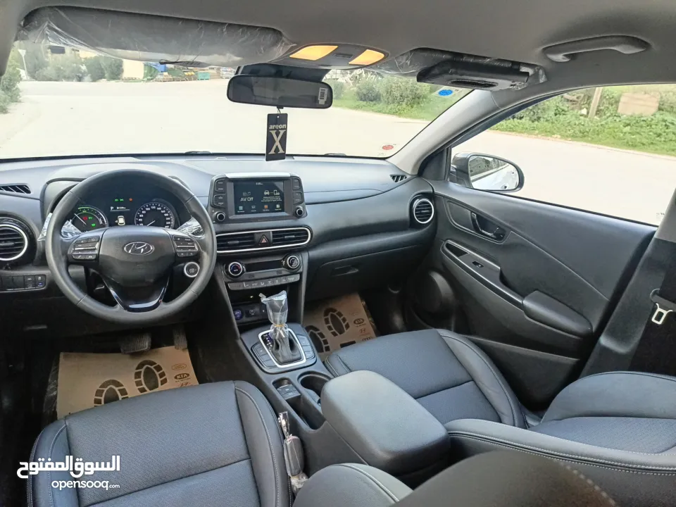 هونداي كونا هايبرد 2021 يد اولا بسعر حرق 89500 ألف نقدا البدل وارد منبدل