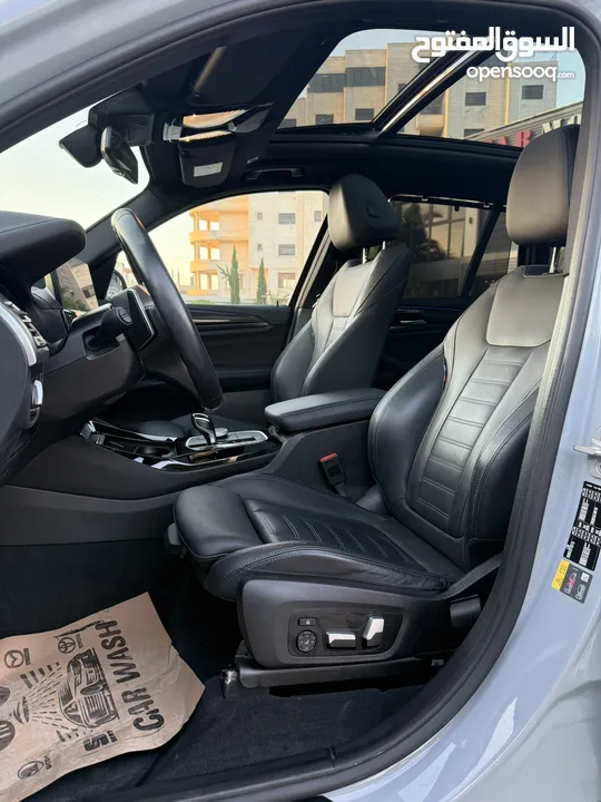 BMW x3 30e ترخيص 2022 ترخيص  محرك 2000 هايبرد plug in/يقطع على الشحنه 30 كيلو متر  293 حصان