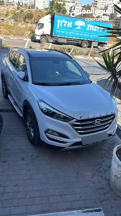 هيونداي توسان. ماتور 2000 موديل 2017 بالرخصة فول مع بانوراما يحط البركة لصاحب النصيب