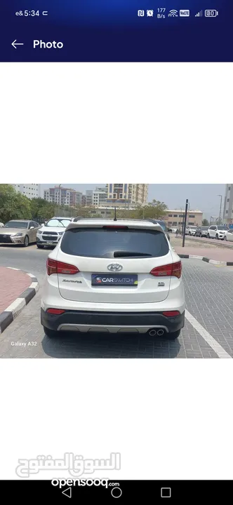 Hyundai Snata Fe 2015 4WD 3.3 GCC model