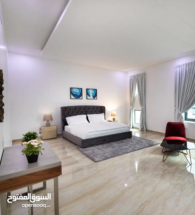 للايجار في منطقة سار فيلا 4 غرف نوم مفروشه For rent in saar 4 bedroom villa fully furnished
