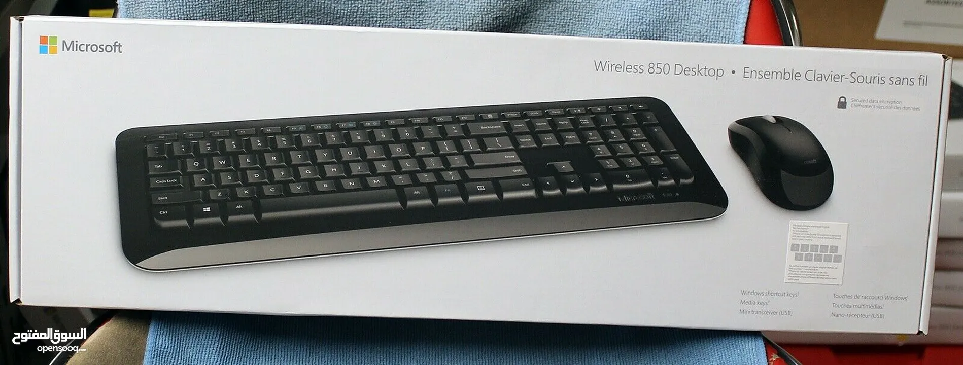Keyboard MICROSOFT WIRELESS 850 DESKTOP كيبورد مايكروسوفت 850