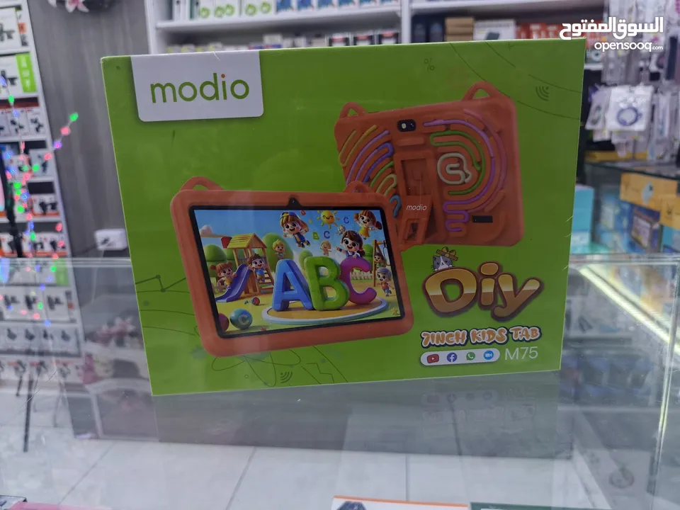 تاب اطفال MODIO M75 جيجا 256 رام 6 بطارية 3000 متوفر توصيل