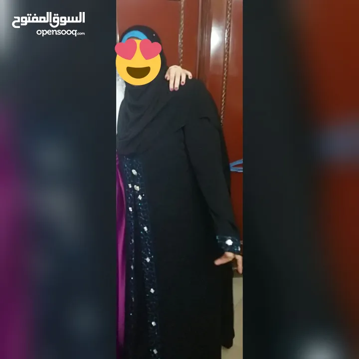 عبايه سواريه خليجي استعمال مره واحده فقط