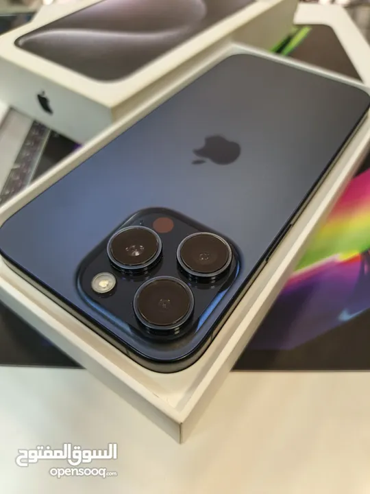 Iphoen 15 pro max 256 GB وارد شرق اوسط  بحالة الجديد تماماً