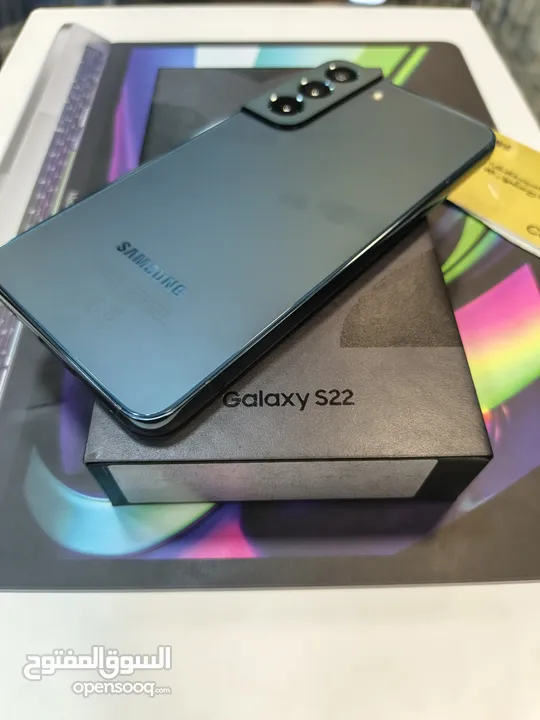 Samsung S22 5G وارد الوكيل الرسمي BMS 256 GB  عربي اصلي كاامل