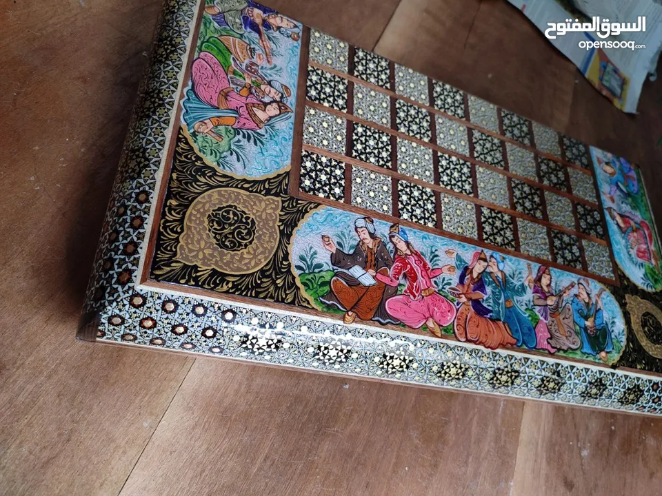 Selling all kinds of Iranian inlaid backgammon boards, first class and the highest quality