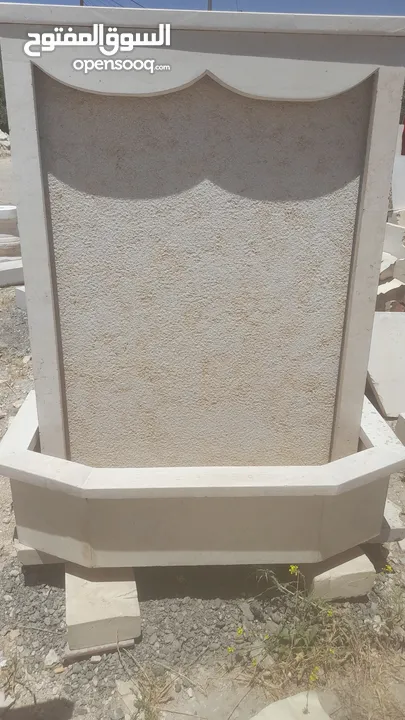 تصميم شلالات و نوافير وفيربليس و باربكيو وتركيبها وصيانتها