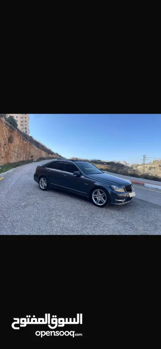 Mercedes c200 بويه شركة  فلللللللللللل مع بانوراما  السياره ب حاله الوكاله
