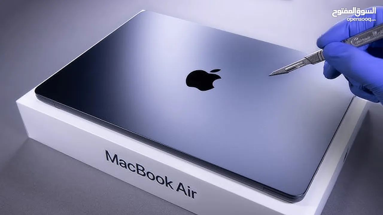 MacBook Air M2 13.6”  8GB / 256GB  جهاز Active فقط مع الكرتونة