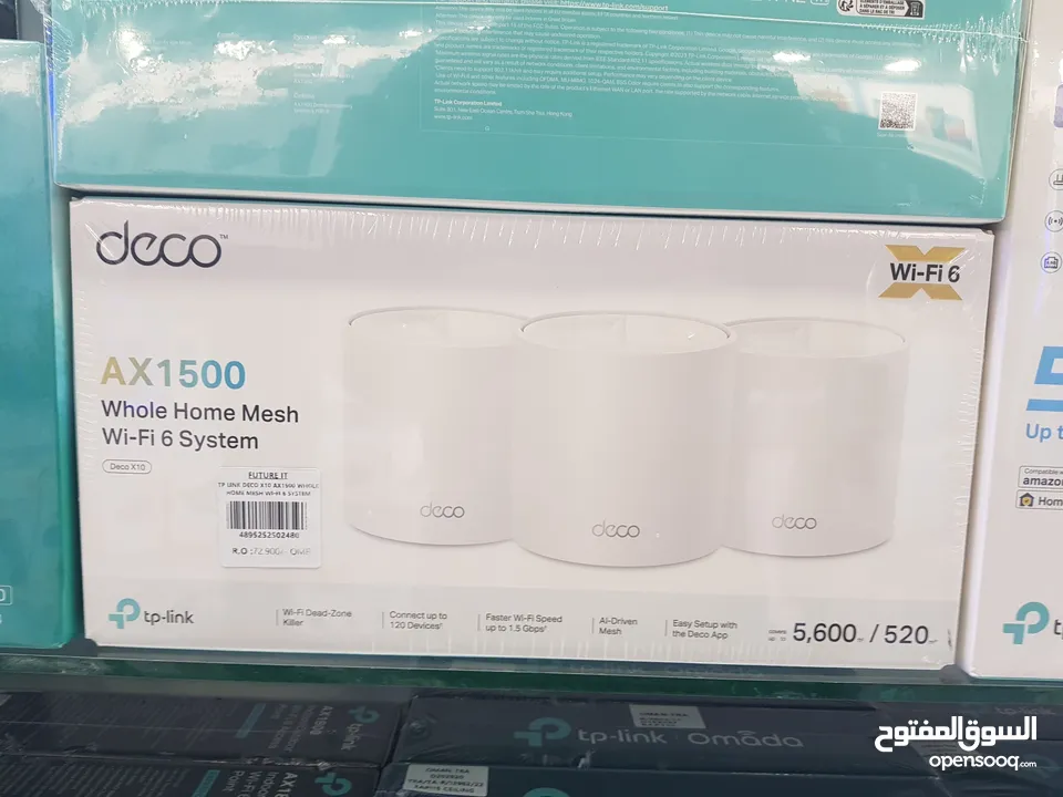 Tp-link deco x10 Ax1500 whole home mesh wi-fi 6 system