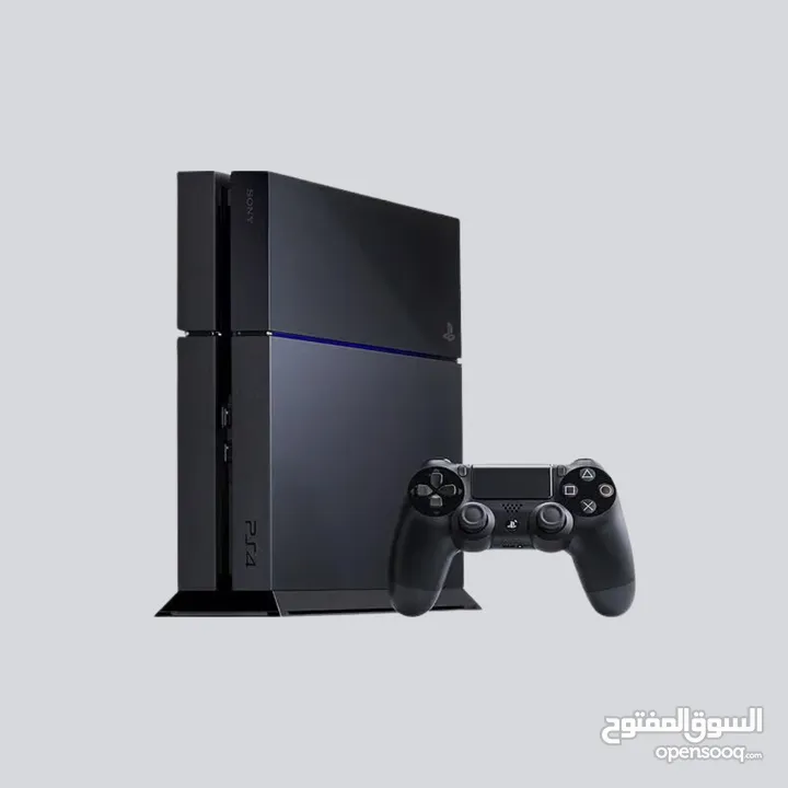 ps4 fat للبيع مع يده الجهاز