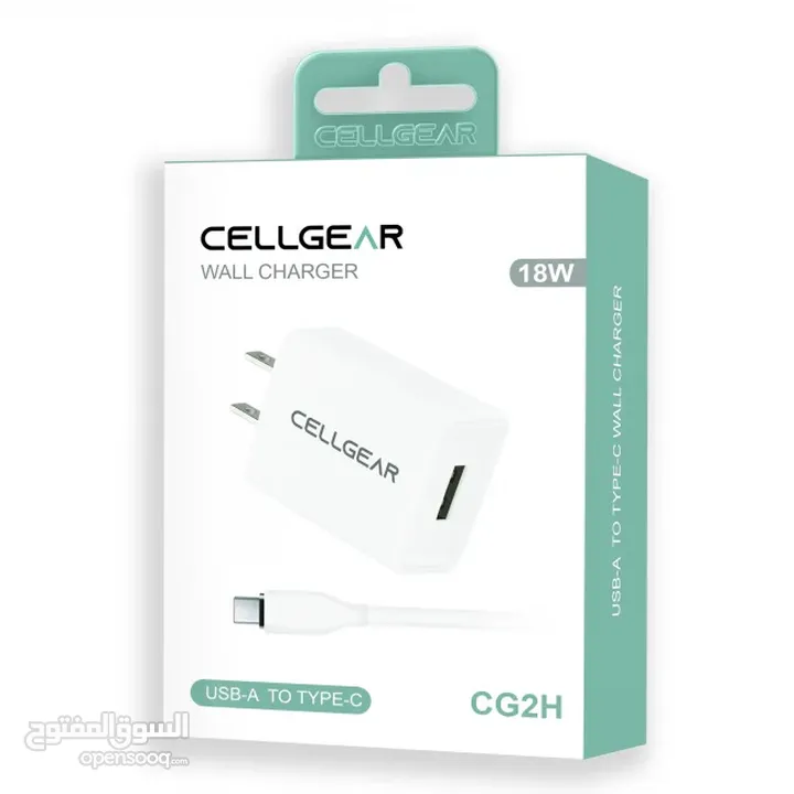 شاحن Cellgear type-C امريكي