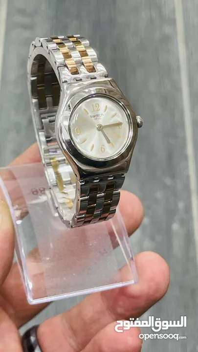 Swatch swiss  سواتش سويسري الساعة بحالة الوكالة استعمال خفيف بدون وكفالة