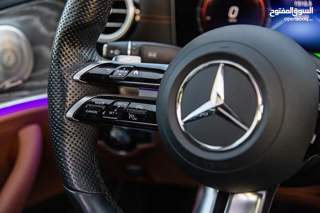 مرسيدس E350 AMG موديل 2021 7 جيد ولا ملاحظه فل كامل اضافات مميزه جدا بحاله الوكاله بسعرمميز