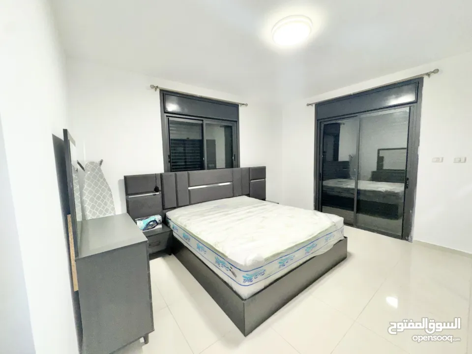 شقة مفروشة مع حديقة ومدخل خاص خلف الانجيلية