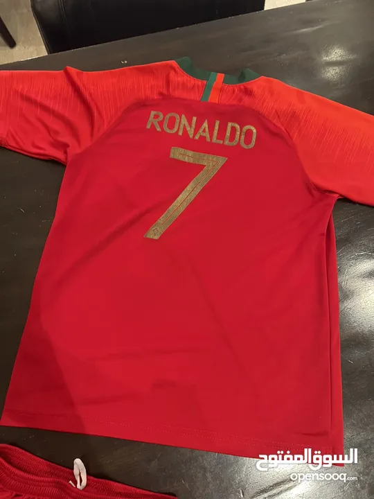 2018/19 Kids Nike Cristiano Ronaldo Portugal Home Jersey