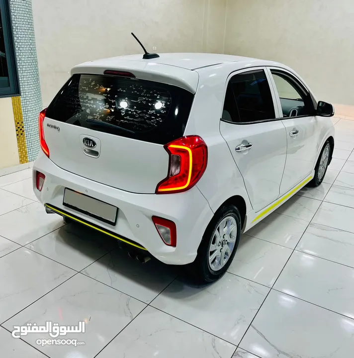 Kia Morning Gt 2020 fulll+ لحق سعر حرق كاش يشمل ترخيص وتامين فلل إضافات طلاء الشركة أضوية ليد وزنون