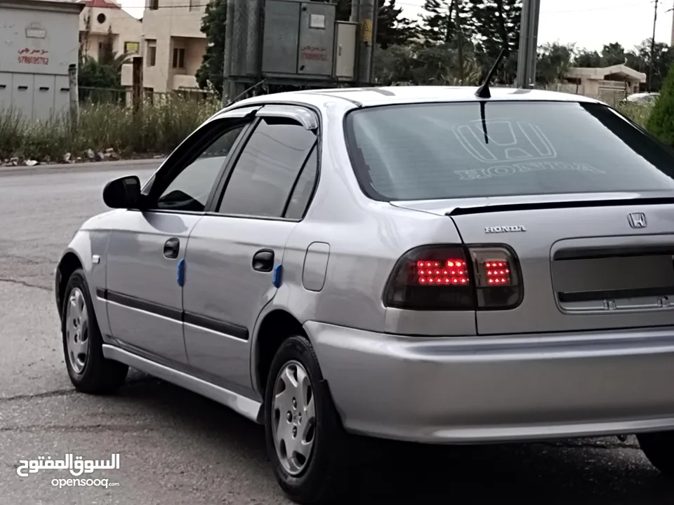 هوندا سيفيك اوتوماتيك 99 توب نظافة دهان جديد بسعرررر مميززز 2 جيد سياره مميزه ما شاء الله