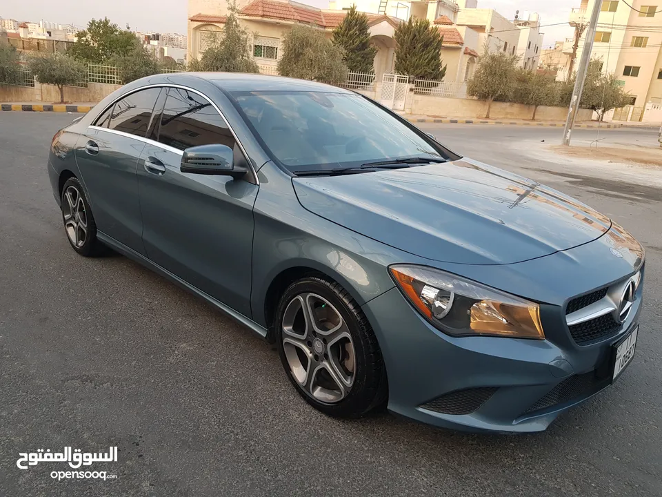 مرسيدس CLA250  موديل 2014 غير مجمركه ، فحص كامل