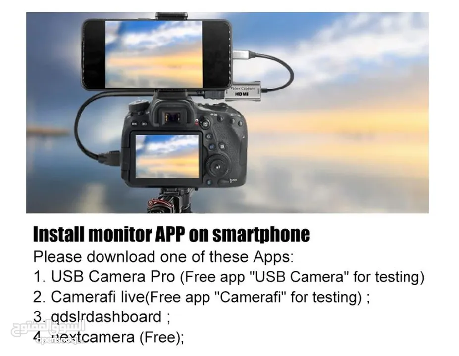 Android Phone as Camera Monitor