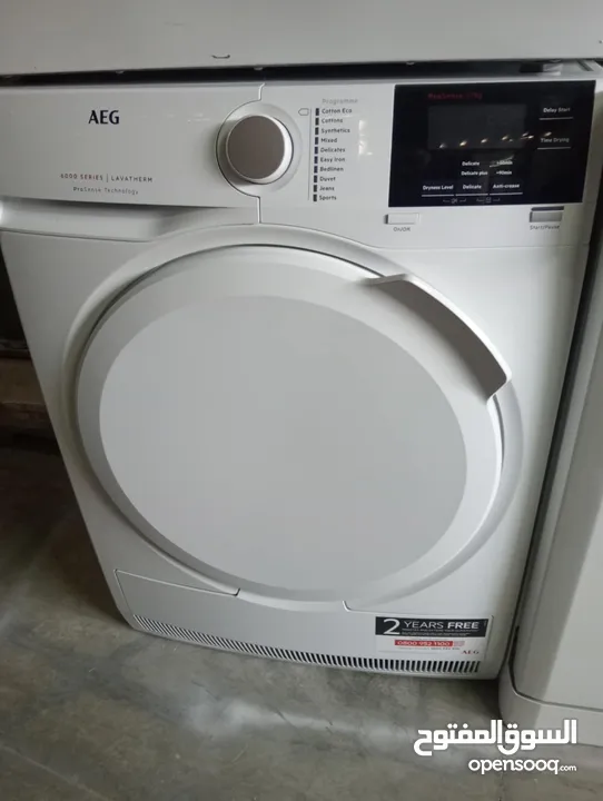 نشافات من 8 كيلو لا 9 كيلو