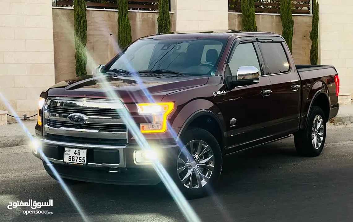 f150 KING RANCH   جديدة بمعنى الكلمة بدون اي حادث