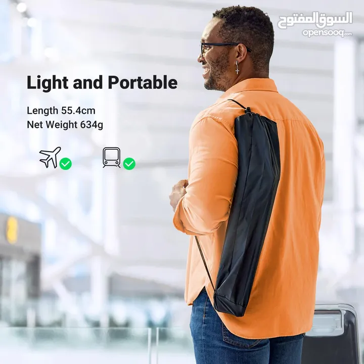 حامل ترايبود UGREEN إنش 68 مع ذراع مرن و360° دوران للهواتف والأجهزة اللوحية  UGREEN TRIPOD