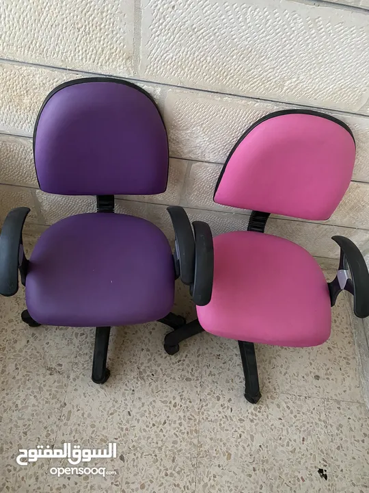 office chairs كراسي مكتب 10(جديد)