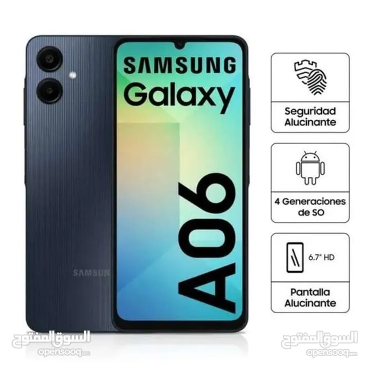 SAMSUNG A06 ( 128GB ) / RAM 6 NEW /// جهاز سامسونج ايه 06 ذاكرة 128 الرام 6 الجديد
