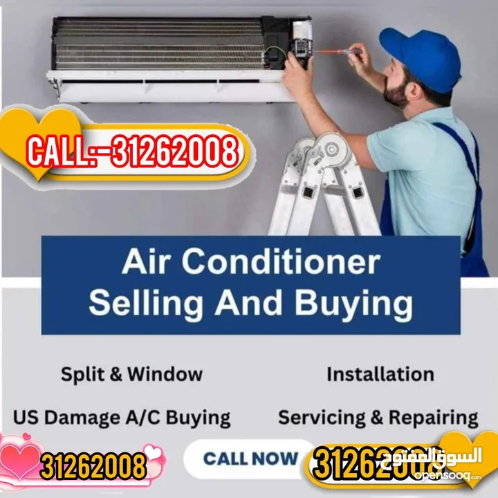 AC Repair, fixing service. Old Ac Sale&buying Call