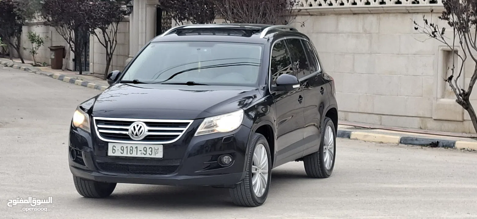 جيب تيجوان موديل 2010-اتومتيك-ماتور 2000تربوا -بنزين فل فل اضافات مع فتحة سقف بنوراما-فحص شركة ونخب