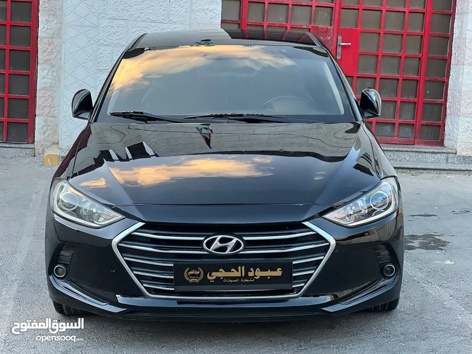 هيونداي إلنترا 2018 فحص كامل لون مميز