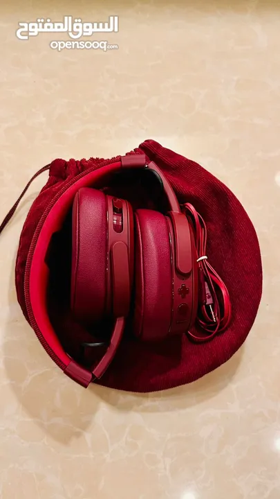 سماعة skullcandy crusher بحالة الجديده