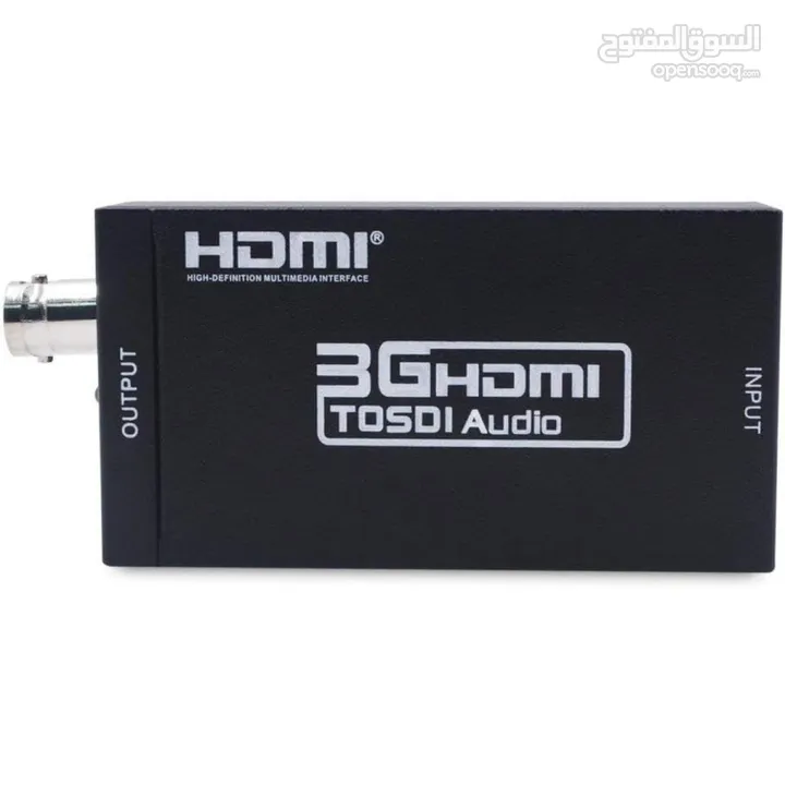 HDMI to SDI Converter Adapter Support 1080P for Camera Home Theater