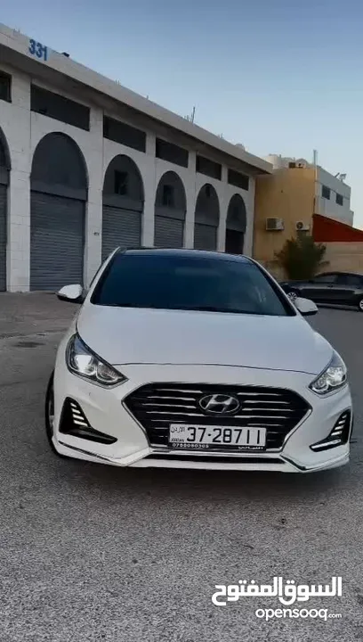 هيونداي سوناتا 2018 فل كامل رويال اقساط من المعرض مباشره بدون واسطة بنوك او شركات