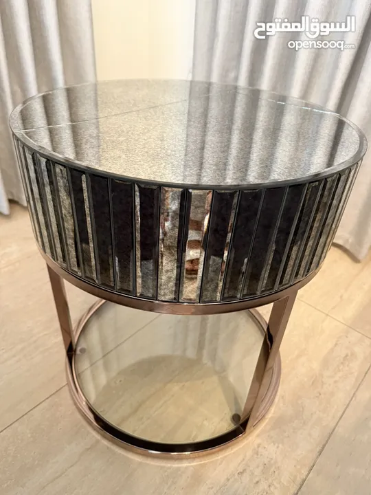 The One Sofa Set with Coffee & Side Tables - Like new condition