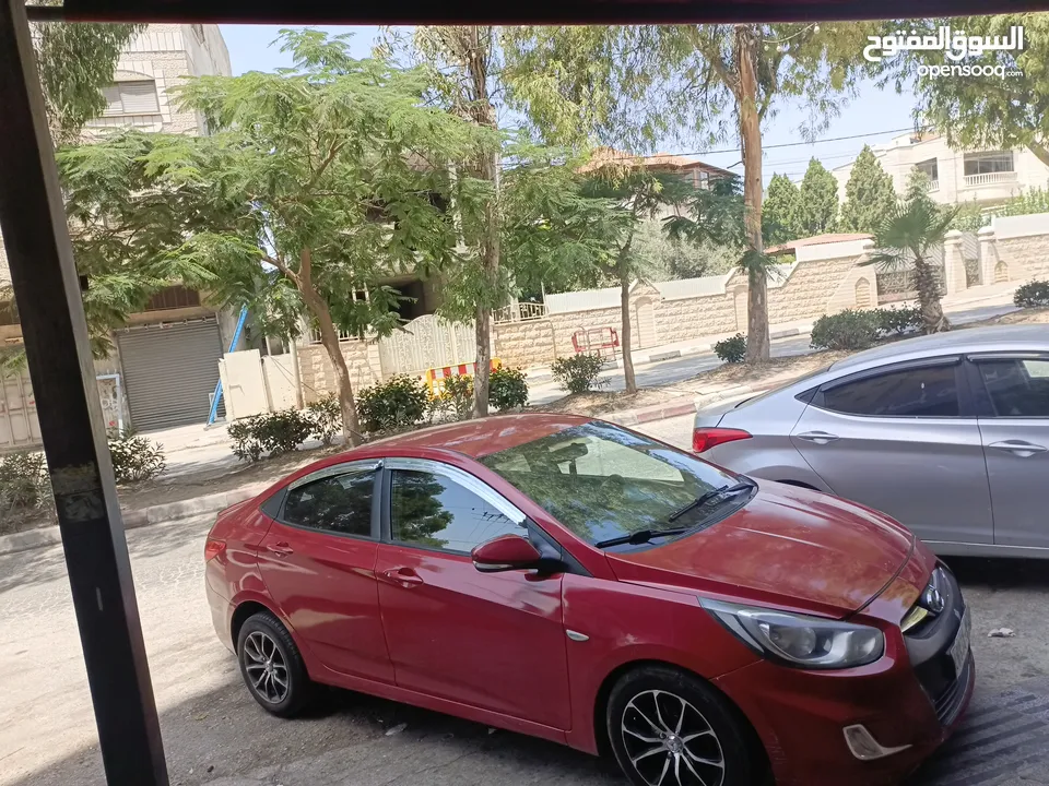 هونداي اكسنت ديزل 2014 اتماتك اربعه غيار  بسعر حرق