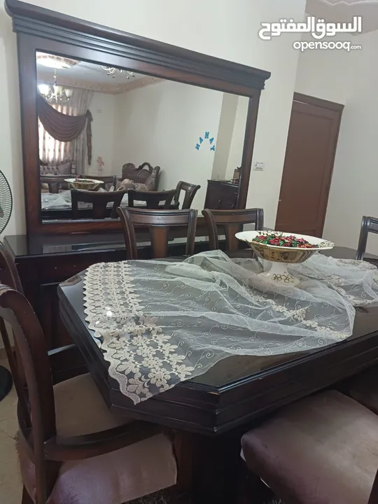 طقم كنب +سفره للبيع