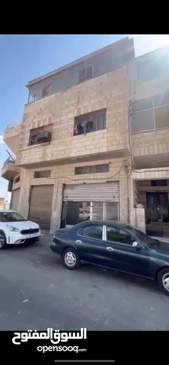فرصة إستثمارية عمارة تجاري طابقين للبيع - جبل الحسين بالقرب من موقع جبل القلعة الأثري