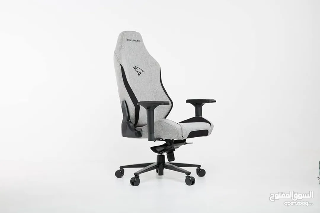 كرسي جيمنغ مريح لساعات اللعب الطويلة لون ابيض Dragon War Gaming Chair GC-023  السعر شامل التوصيل