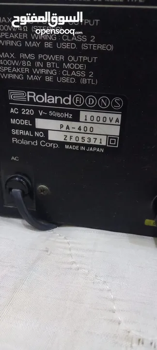 ROLAND PA-400 wered mixer