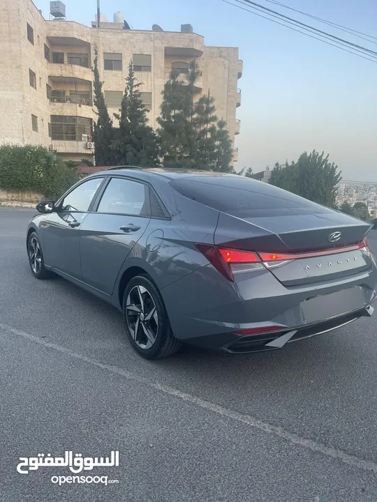هيونداي افانتي 2021 جمرك جديد فحص كامل 7 جيد  وارد كوريا لم تستخدم في الاردن بحالة الوكالة