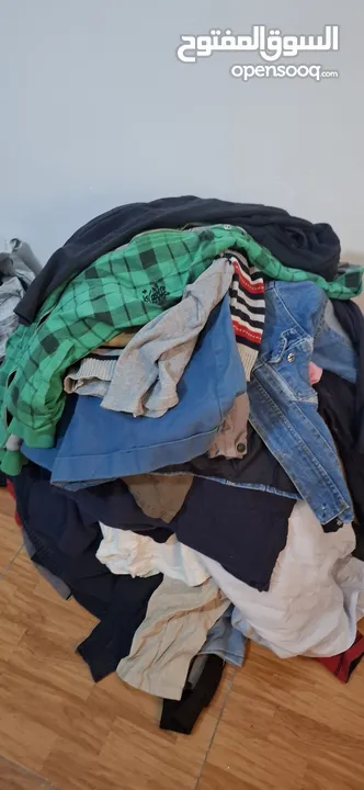 ملابس ولادي مشكله من عمر سنه ل 8 سنوات مشكله صيفي وشتوي الحبه بربع فقط بسعر البلاش
