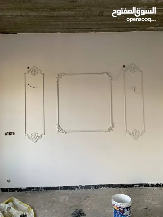 خلفه ديكورات واصباغ وجبس بورد